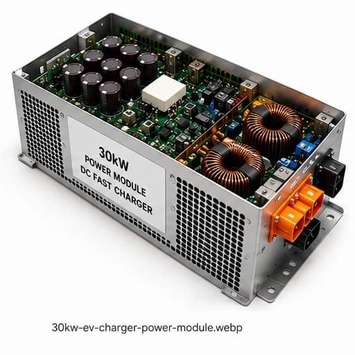 30kW EV charger power module for DC fast charging