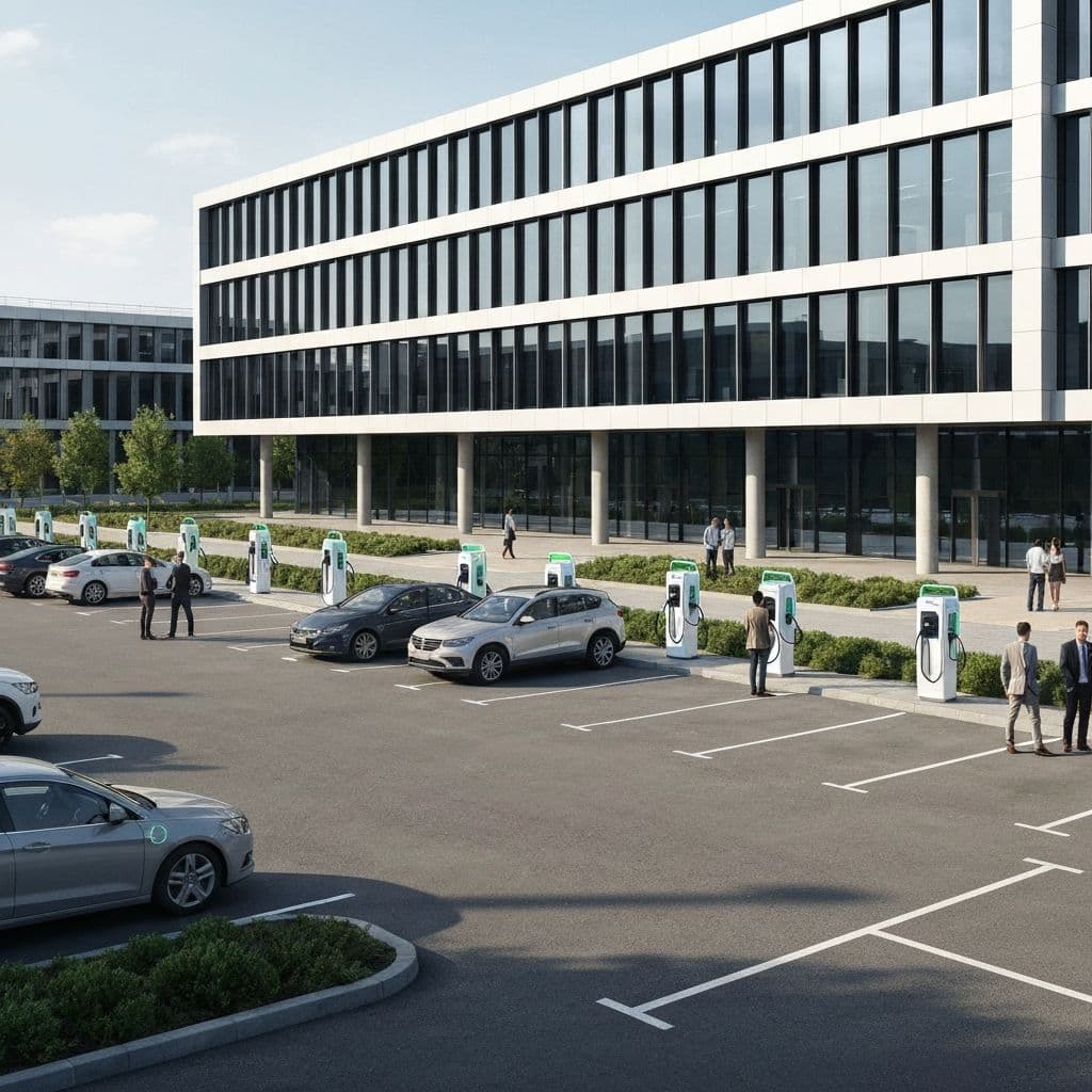 Corporate Campus: Workplace Charging Solution