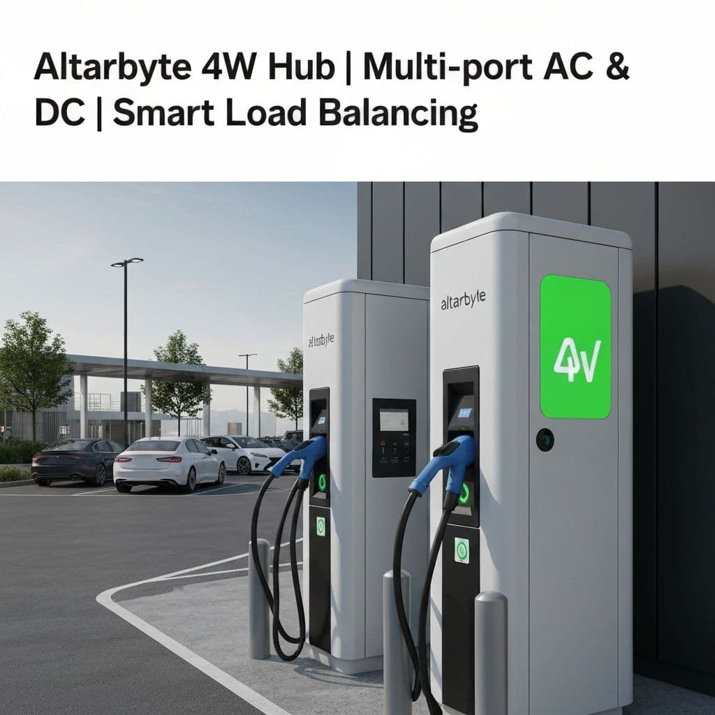 Public EV Charging Area