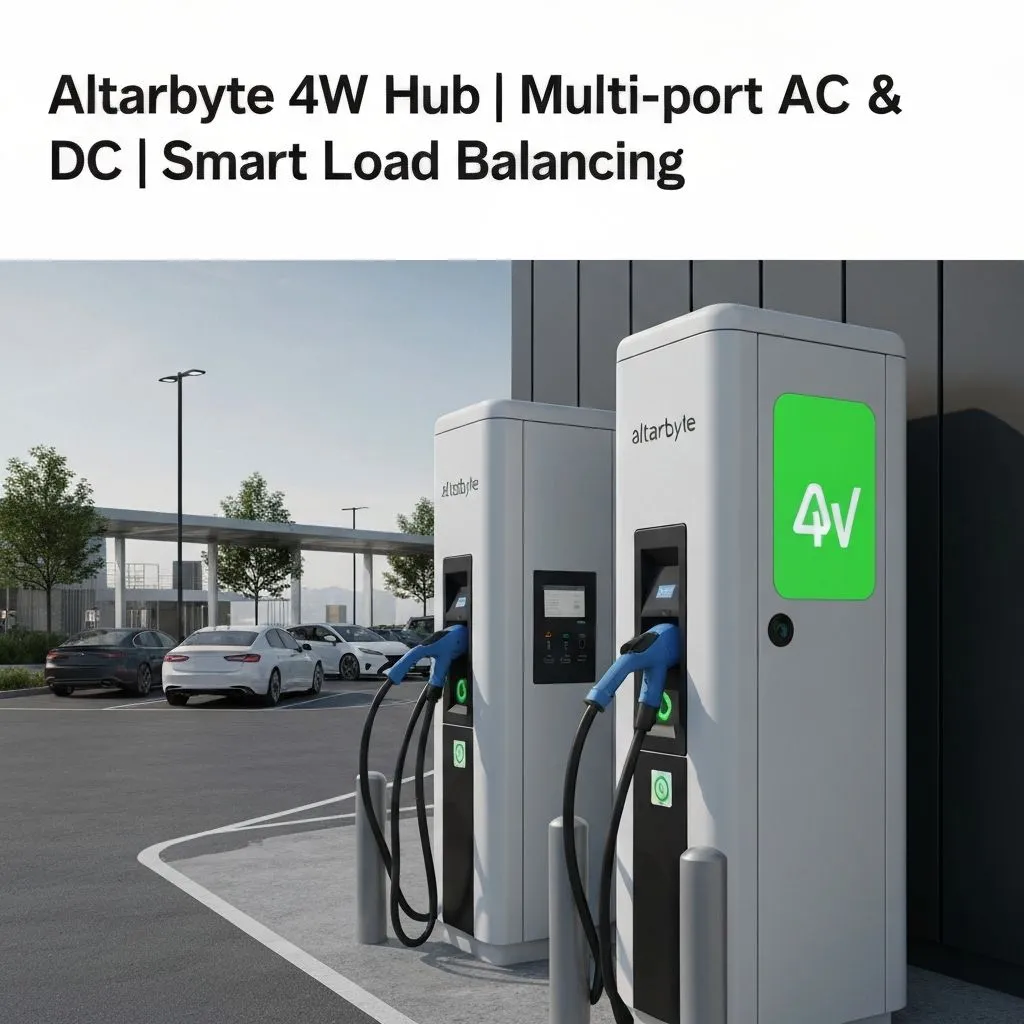 Public EV Charging Area